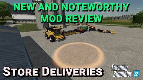 farming simulator store delivery mod